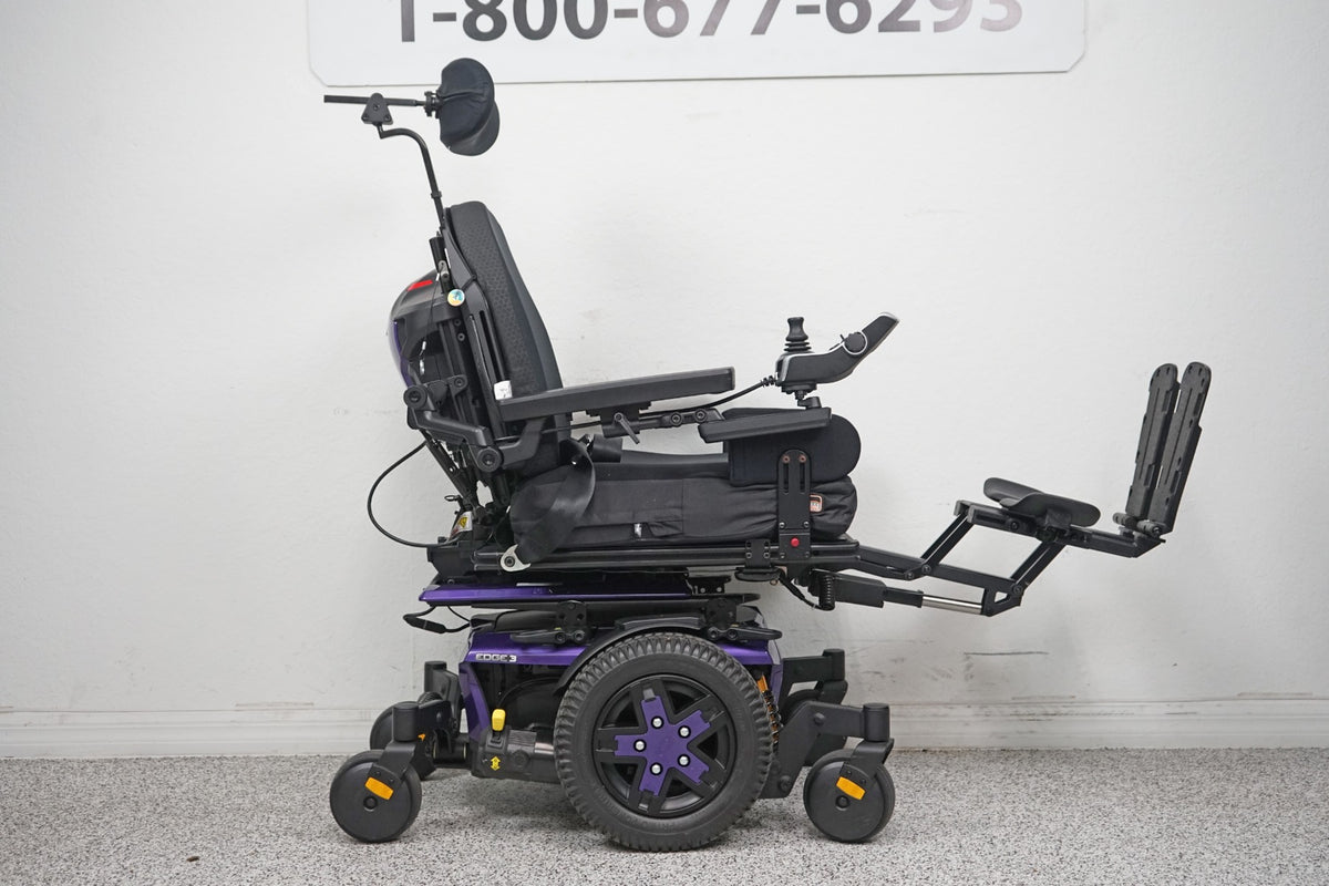 Quantum Edge 3 Power Wheelchair w Tilt, Recline & Legs - 5524