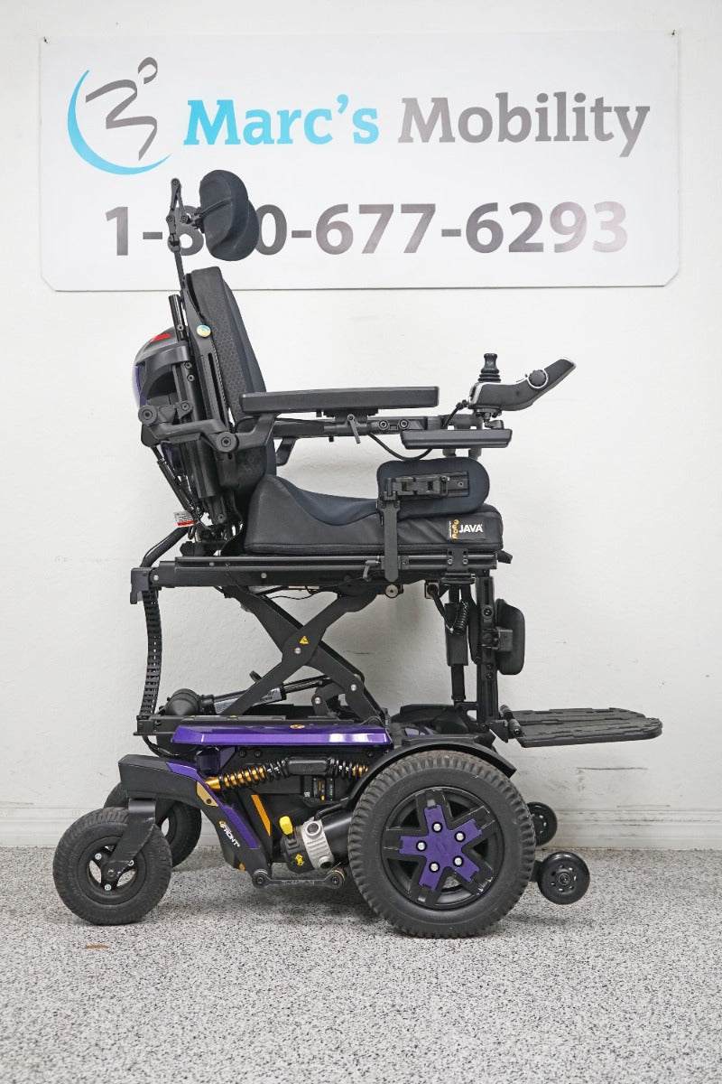 Quantum 4Front 2 Power Wheelchair w/ Seat Lift, Tilt, Recline & Legs - 5453