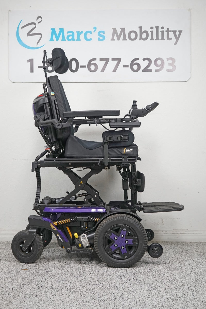 Quantum 4Front 2 Power Wheelchair w/ Seat Lift, Tilt, Recline & Legs - 5453