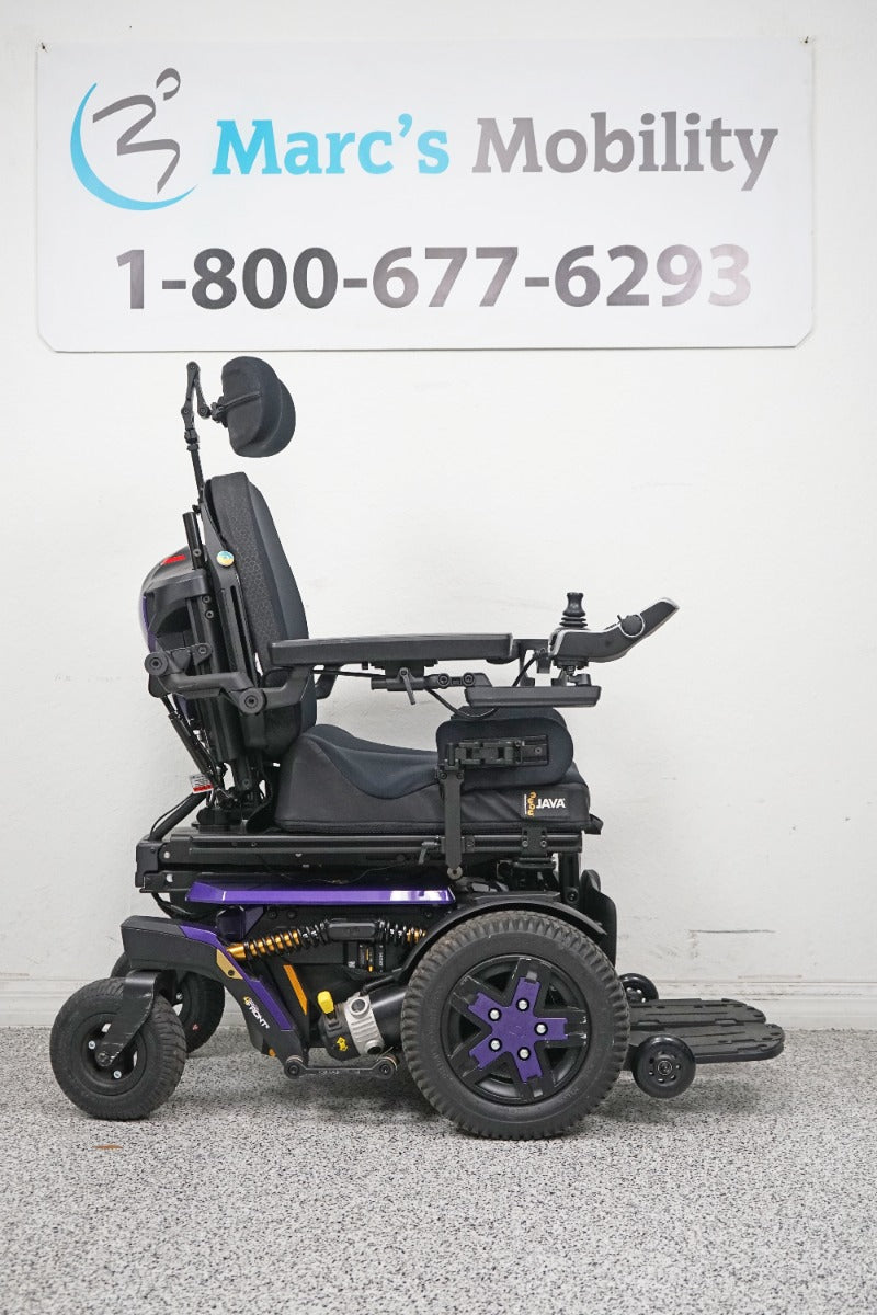 Quantum 4Front 2 Power Wheelchair w/ Seat Lift, Tilt, Recline & Legs - 5453
