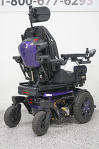 Quantum 4Front 2 Power Wheelchair w/ Seat Lift, Tilt, Recline & Legs - 5453