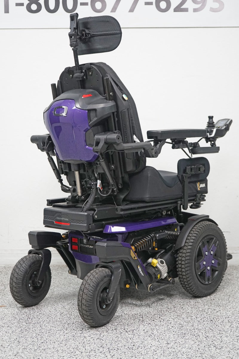 Quantum 4Front 2 Power Wheelchair w/ Seat Lift, Tilt, Recline & Legs - 5453