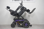 Quantum 4Front 2 Power Wheelchair w/ Seat Lift, Tilt, Recline & Legs - 5453