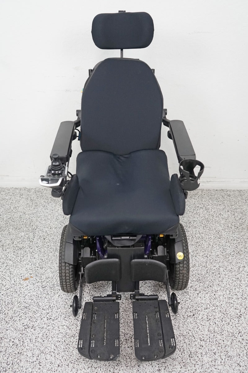 Quantum 4Front 2 Power Wheelchair w/ Seat Lift, Tilt, Recline & Legs - 5453