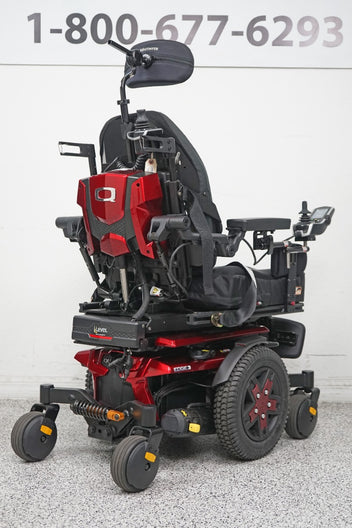 Quantum Edge 3 iLevel Power Wheelchair w/ 12" Seat Lift, Tilt, Recline & Legs - 5548
