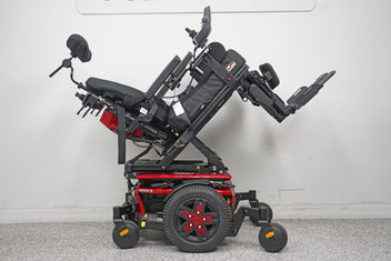 Quantum Edge 3 iLevel Power Wheelchair w/ 12" Seat Lift, Tilt, Recline & Legs - 5548