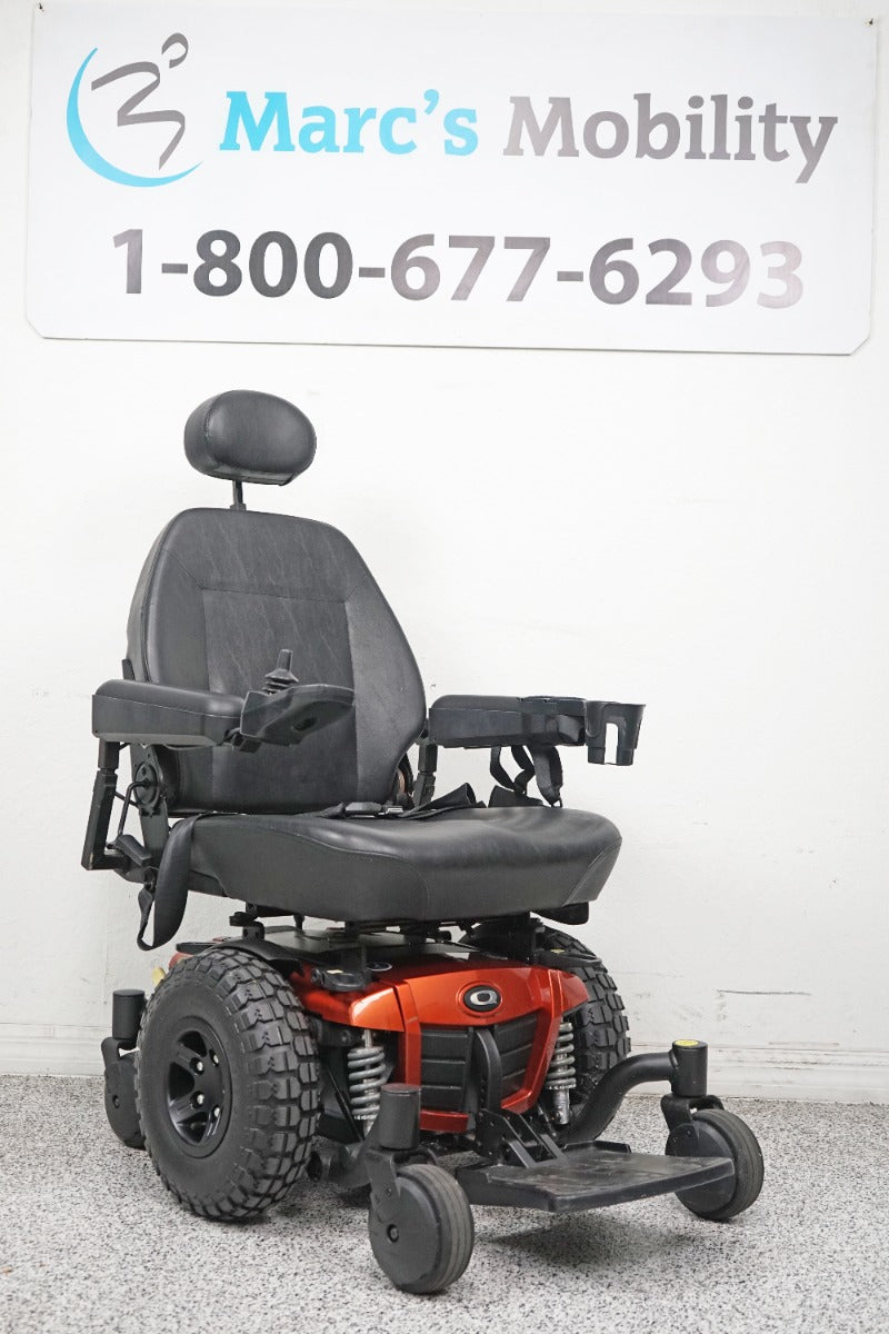 Quantum Q6 Edge Power Wheelchair w Large Knobby Tires - 5553