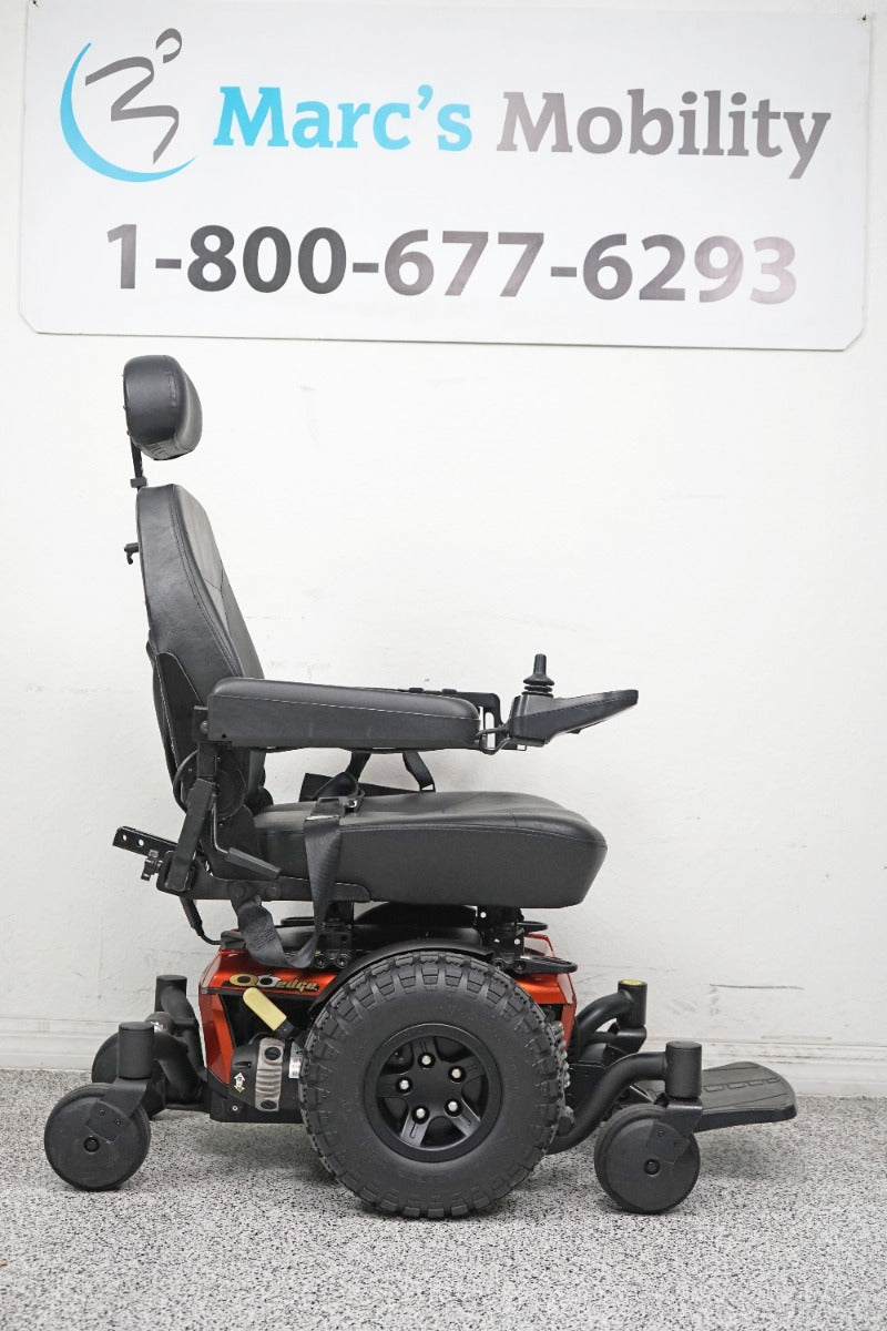 Quantum Q6 Edge Power Wheelchair w Large Knobby Tires - 5553