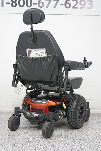 Quantum Q6 Edge Power Wheelchair w Large Knobby Tires - 5553