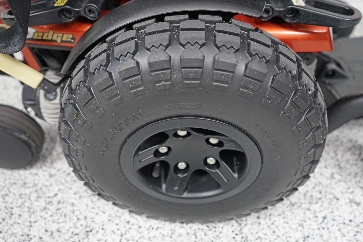 Quantum Q6 Edge Power Wheelchair w Large Knobby Tires - 5553