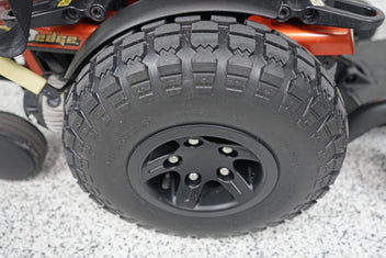 Quantum Q6 Edge Power Wheelchair w Large Knobby Tires - 5553