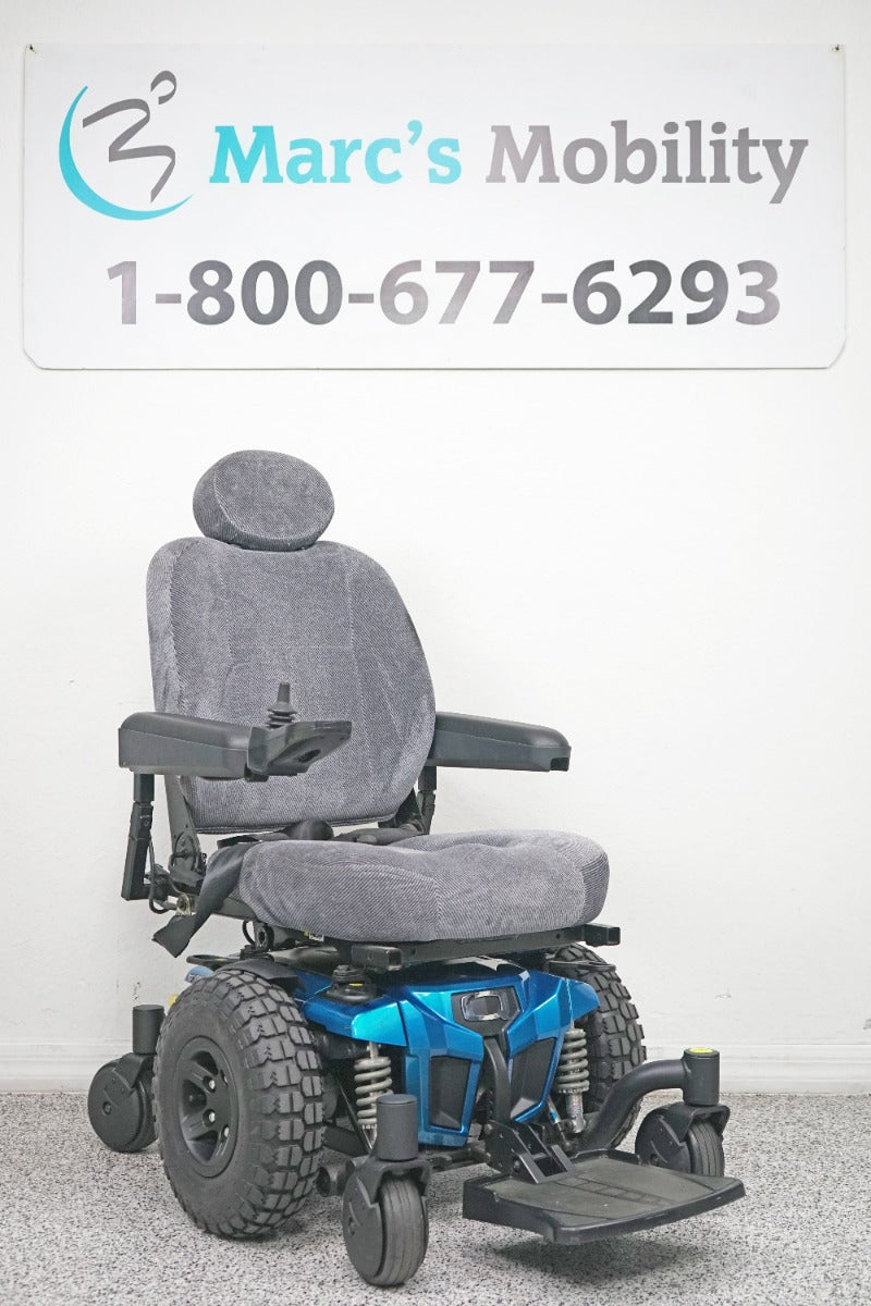 Quantum Q6 Edge Power Wheelchair Large Knobby Tires - 7486