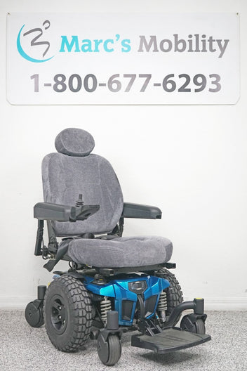 Quantum Q6 Edge Power Wheelchair Large Knobby Tires - 7486