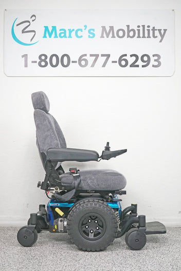 Quantum Q6 Edge Power Wheelchair Large Knobby Tires - 7486