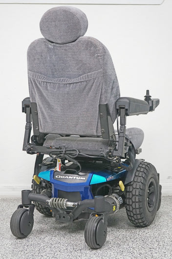 Quantum Q6 Edge Power Wheelchair Large Knobby Tires - 7486