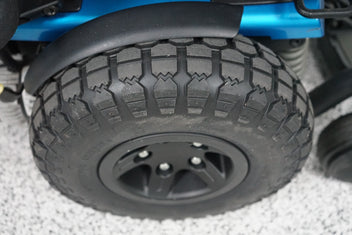 Quantum Q6 Edge Power Wheelchair Large Knobby Tires - 7486