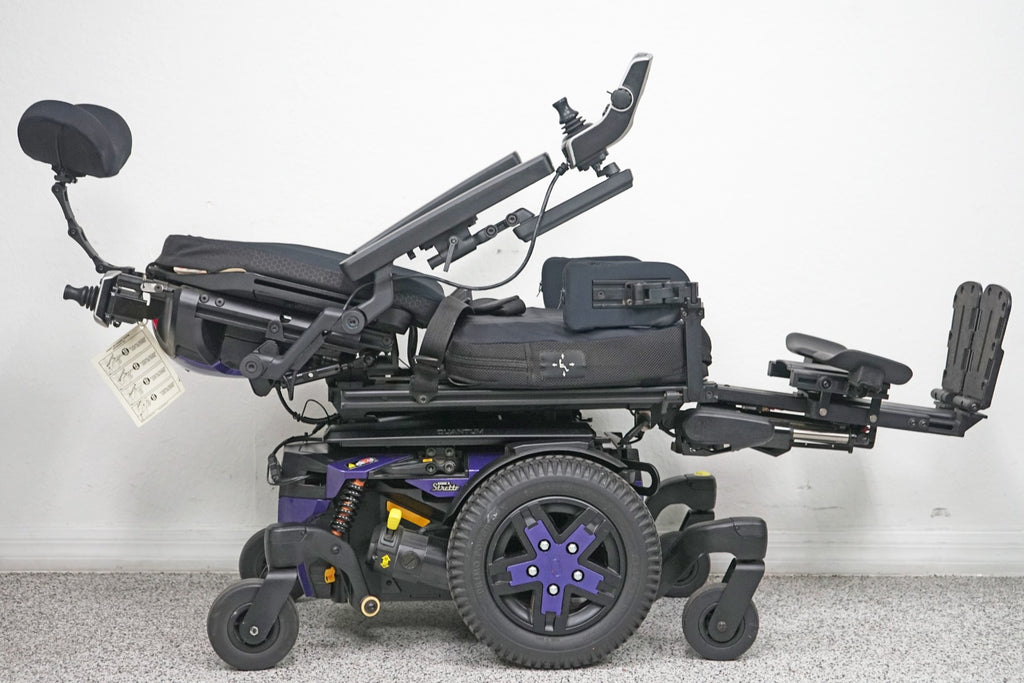Quantum Edge 3 Stretto Power Wheelchair Tilt, Recline & Legs - 7485