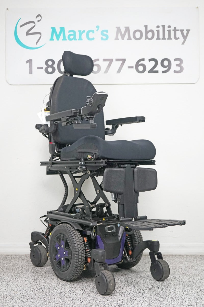 Quantum Edge 3 Stretto Power Wheelchair 12" iLevel Seat Lift, Tilt, Recline & Legs - 7466