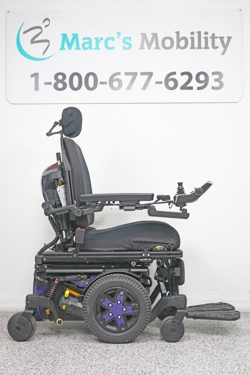 Quantum Edge 3 Stretto Power Wheelchair 12" iLevel Seat Lift, Tilt, Recline & Legs - 7466