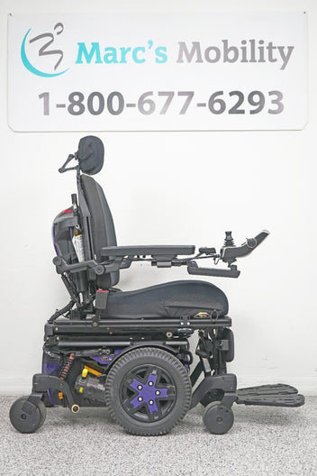 Quantum Edge 3 Stretto Power Wheelchair 12" iLevel Seat Lift, Tilt, Recline & Legs - 7466