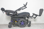 Quantum Edge 3 Stretto Power Wheelchair 12" iLevel Seat Lift, Tilt, Recline & Legs - 7466