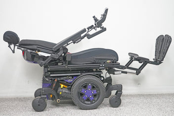 Quantum Edge 3 Stretto Power Wheelchair 12" iLevel Seat Lift, Tilt, Recline & Legs - 7466