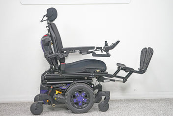 Quantum Edge 3 Stretto Power Wheelchair 12" iLevel Seat Lift, Tilt, Recline & Legs - 7466