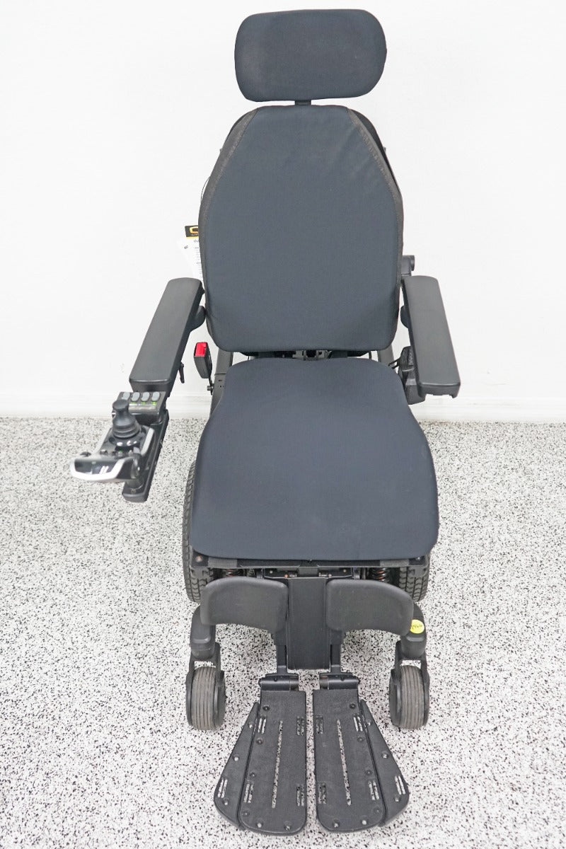 Quantum Edge 3 Stretto Power Wheelchair 12" iLevel Seat Lift, Tilt, Recline & Legs - 7466