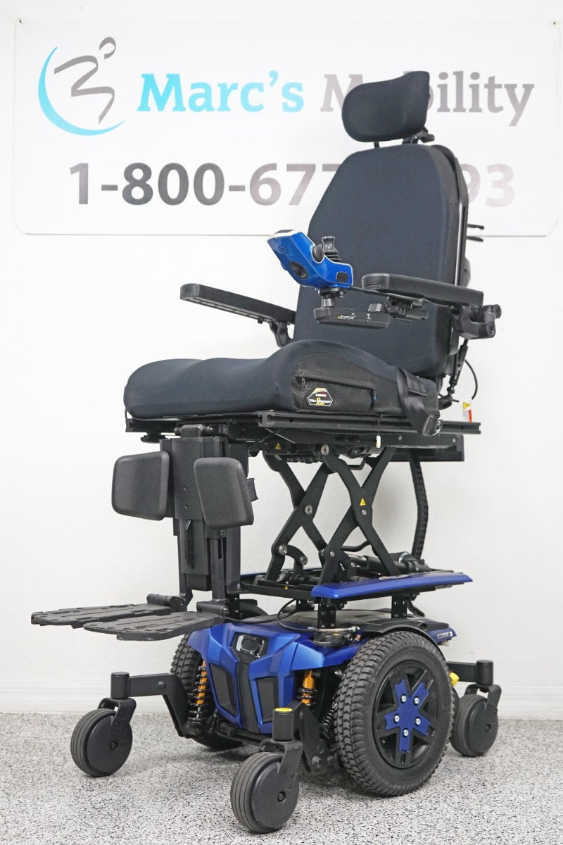 Quantum Edge 3 iLevel Power Wheelchair 12" Seat Lift, Tilt, Recline & Legs - 5658
