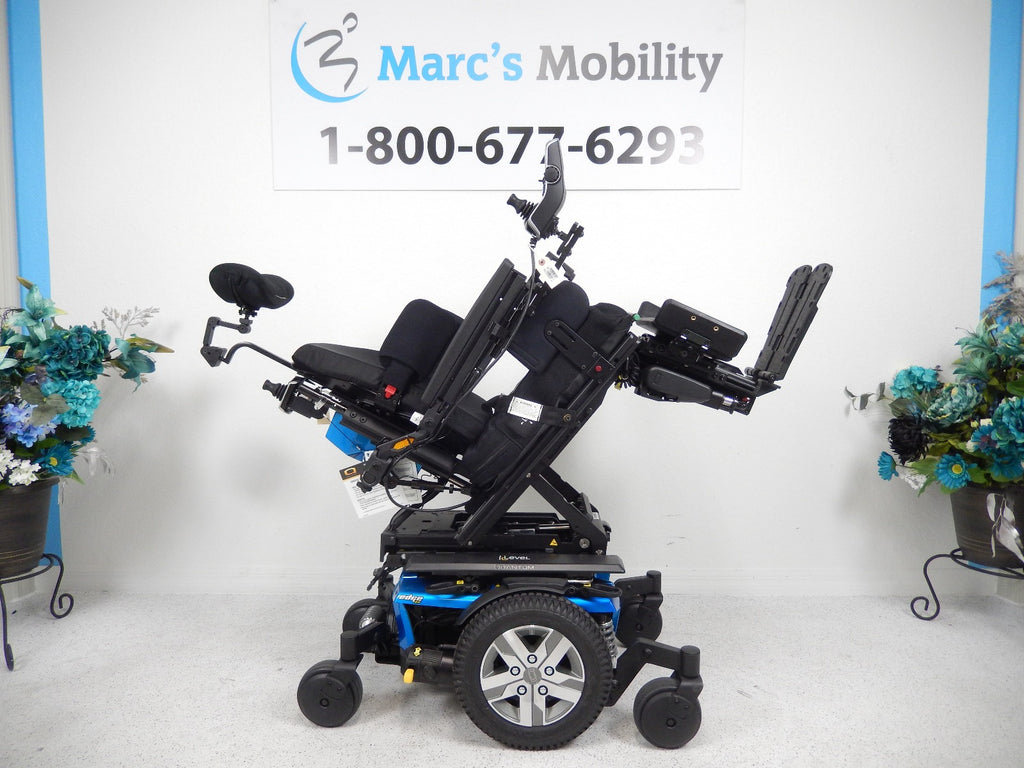 Quantum 6 Edge 2.0 Power Wheelchair 12 in Seat Lift, Recline, Tilt, Legs #2863