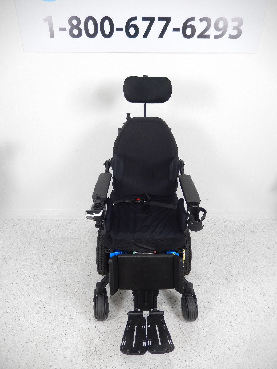 Quantum 6 Edge 2.0 Power Wheelchair 12 in Seat Lift, Recline, Tilt, Legs #2863