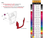 Quantum Edge 3 Stretto Front Battery Door Colored Insert