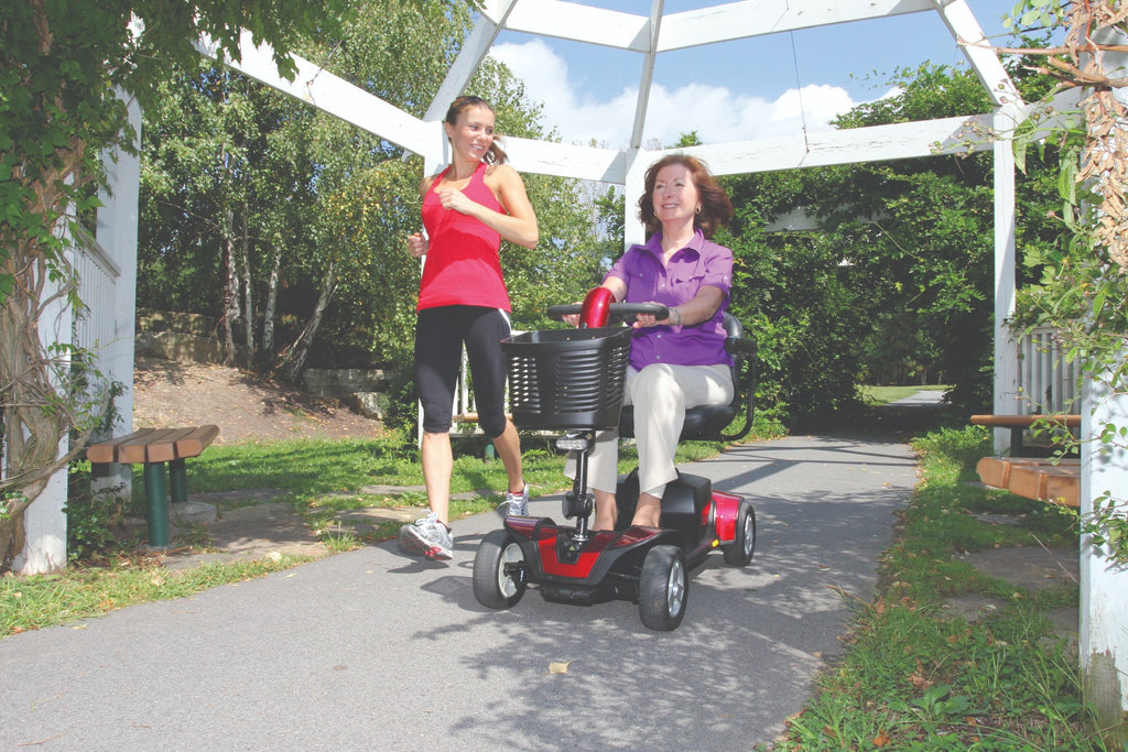 Pride Go-Go Sport 4-Wheel Scooter w EZ Turn