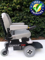 Hoveround Teknique FWD Power Chair - Used Wheelchairs (Tan)