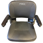 Black Vinyl Molded Seat Assembly - Pride Scooters