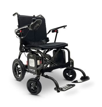 Phoenix Carbon Fiber Electric Wheelchair: Lightweight, Long-Range, Airline Approved - ComfyGo