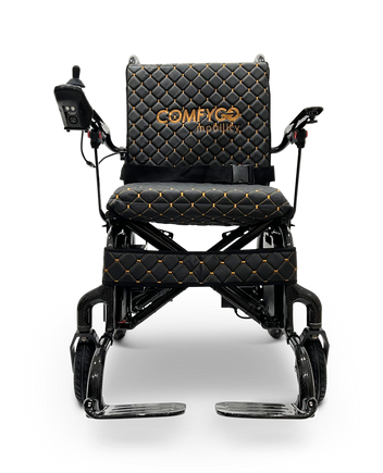Phoenix Carbon Fiber Electric Wheelchair: Lightweight, Long-Range, Airline Approved - ComfyGo