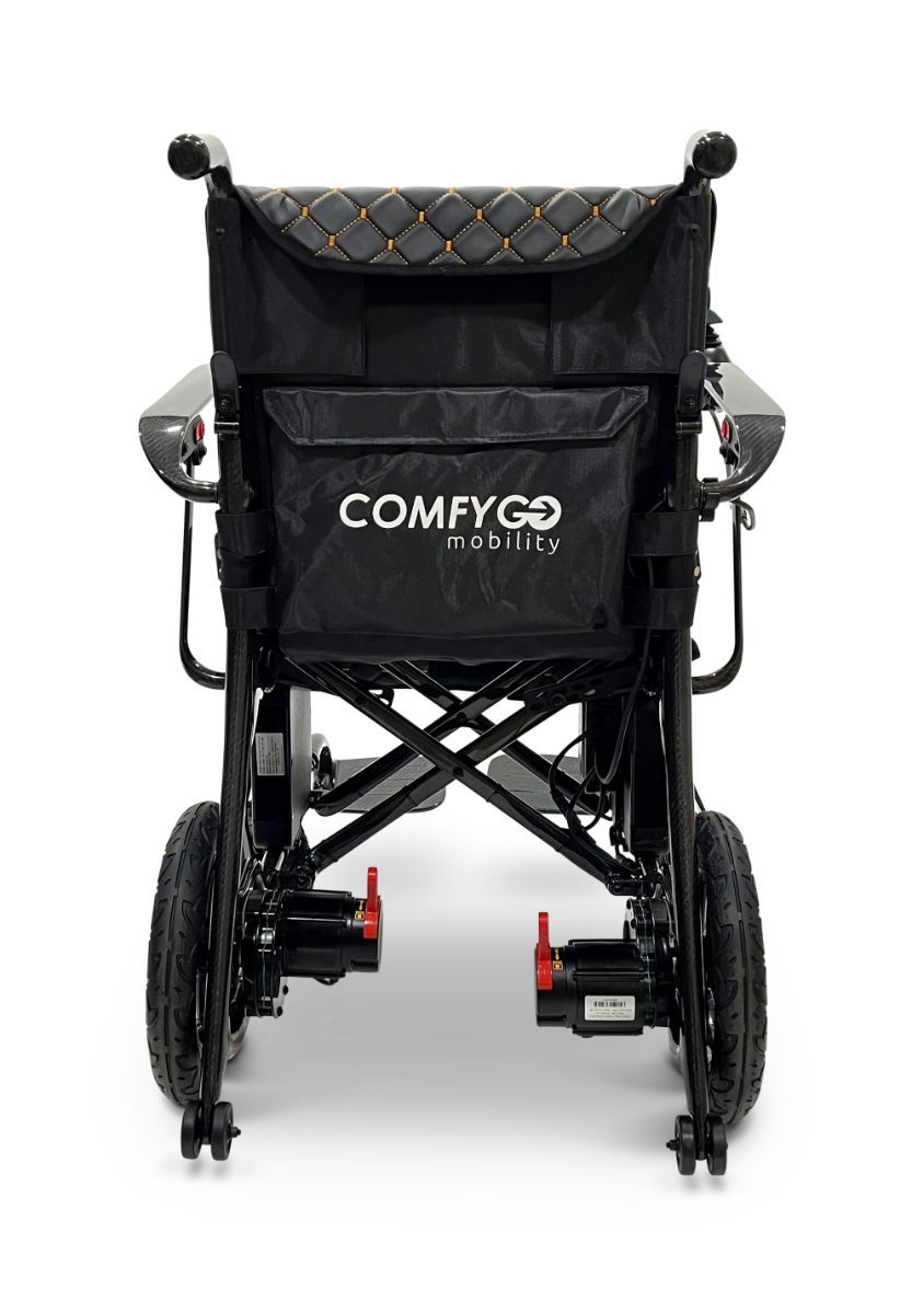Phoenix Carbon Fiber Electric Wheelchair: Lightweight, Long-Range, Airline Approved - ComfyGo