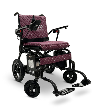 Phoenix Carbon Fiber Electric Wheelchair: Lightweight, Long-Range, Airline Approved - ComfyGo
