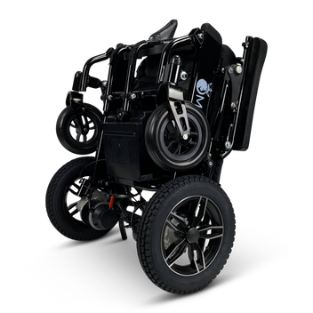 MAJESTIC IQ-8000 Manual Folding Remote Controlled Electric Wheelchair - ComfyGO
