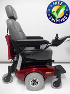 Invacare Pronto M71 Power Chair - Used Wheelchairs (Red)