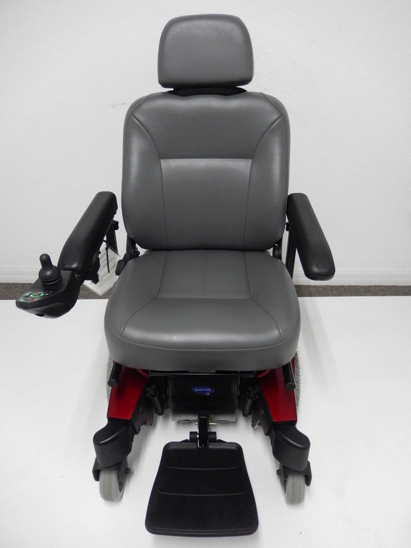 Invacare Pronto M71 Power Chair - Used Wheelchairs (Red)