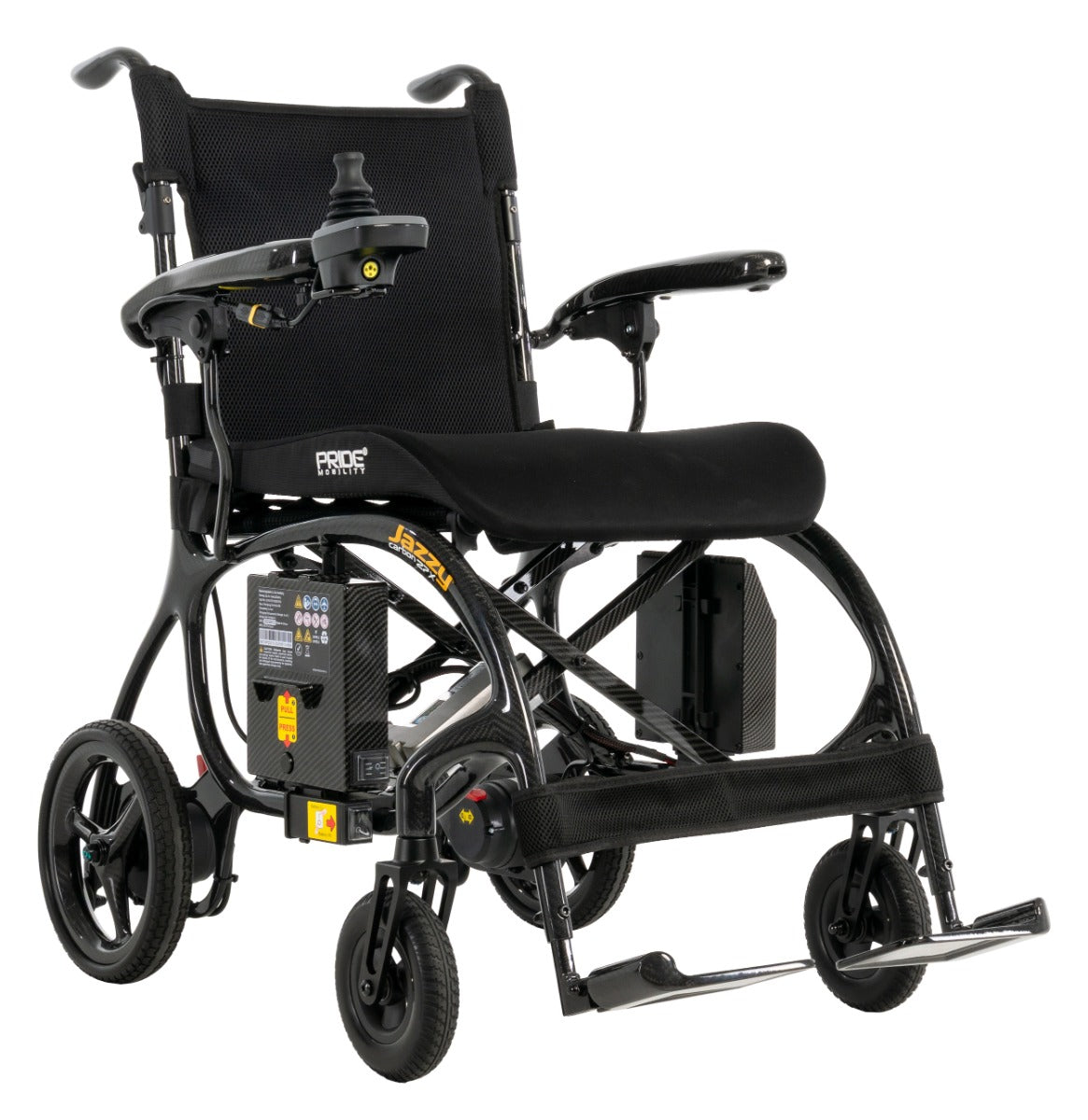 Jazzy Carbon 27X folding electric wheelchair