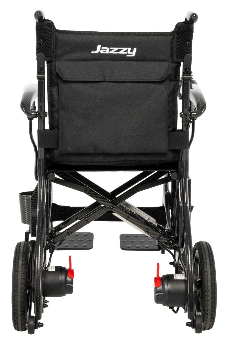 Jazzy Carbon 27X – 27.5 lb Folding Power Wheelchair – Marc's Mobility