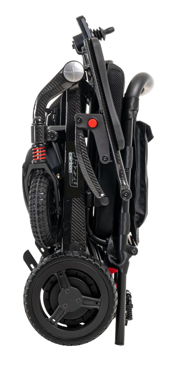 Jazzy Carbon portable folding power wheelchair