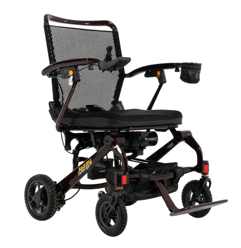 Jazzy Carbon 27 Ultra-Lightweight Folding Power Wheelchair