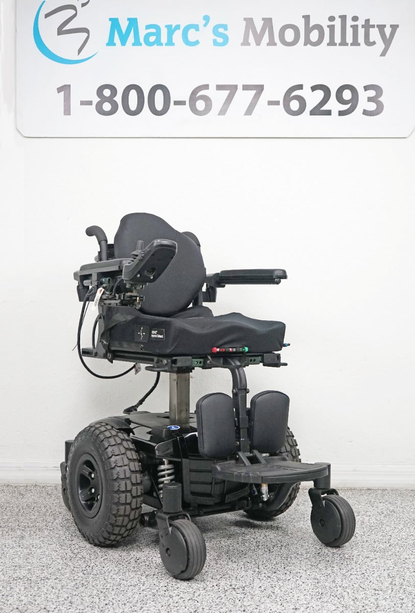 Quantum Q6 Edge Power Wheelchair 7" Seat Lift & Large Knobby Tires - 6382