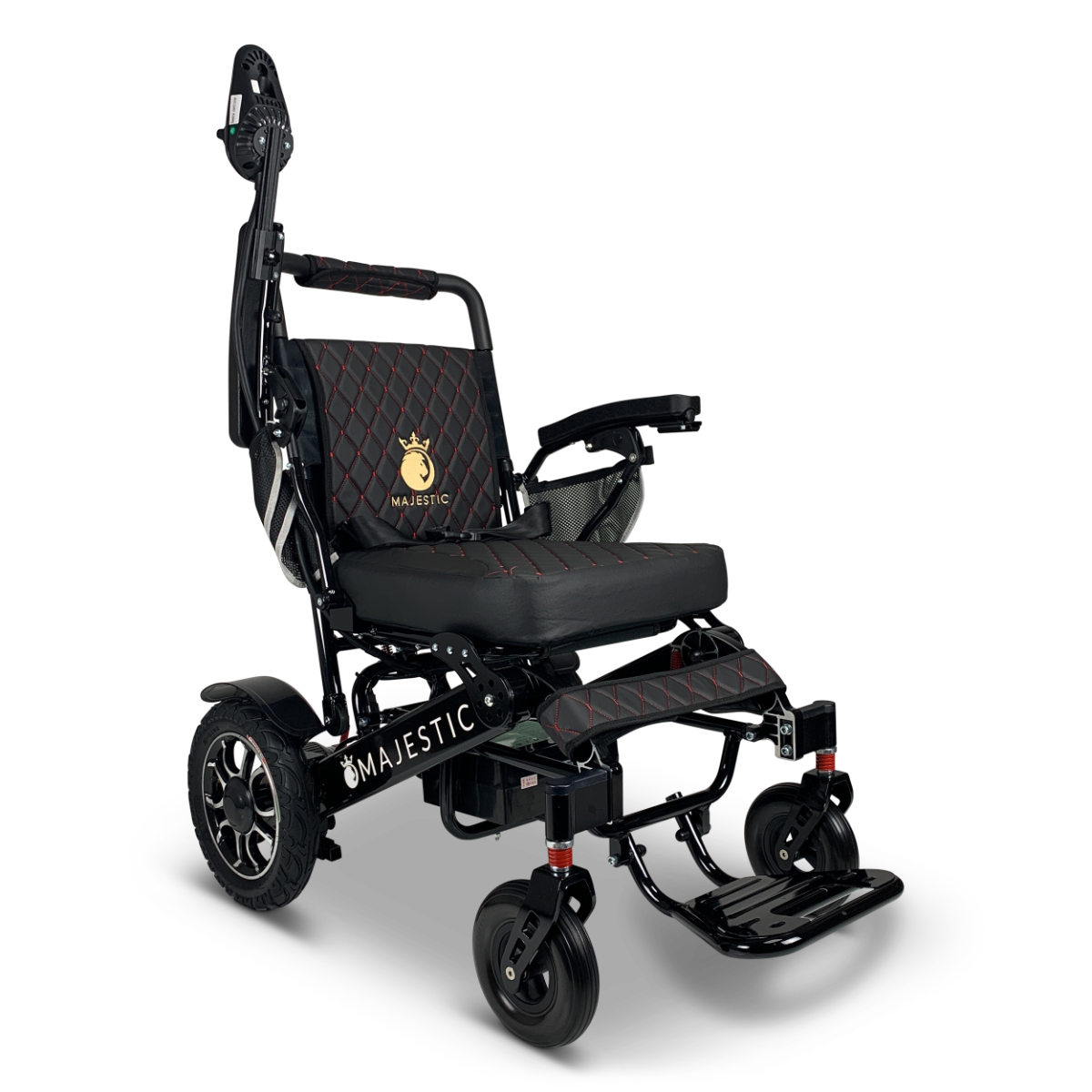 MAJESTIC IQ-7000 Auto Folding Remote Controlled Electric Wheelchair - ComfyGo