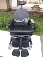 Permobil M300 HD Power Chair with TILT, RECLINE, LEGS & SEAT LIFT - Used Wheelchairs (Silver)