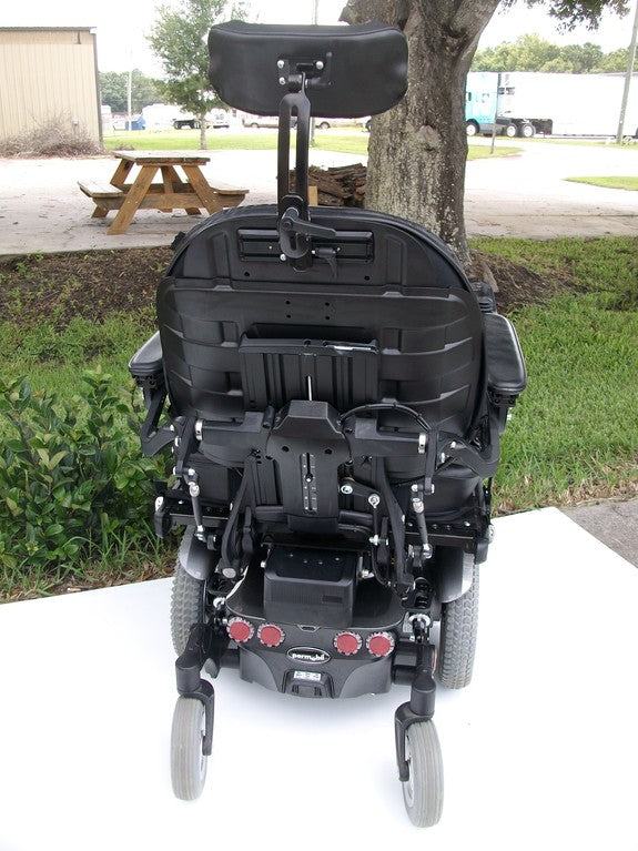 Permobil M300 HD Power Chair with TILT, RECLINE, LEGS & SEAT LIFT - Used Wheelchairs (Silver)